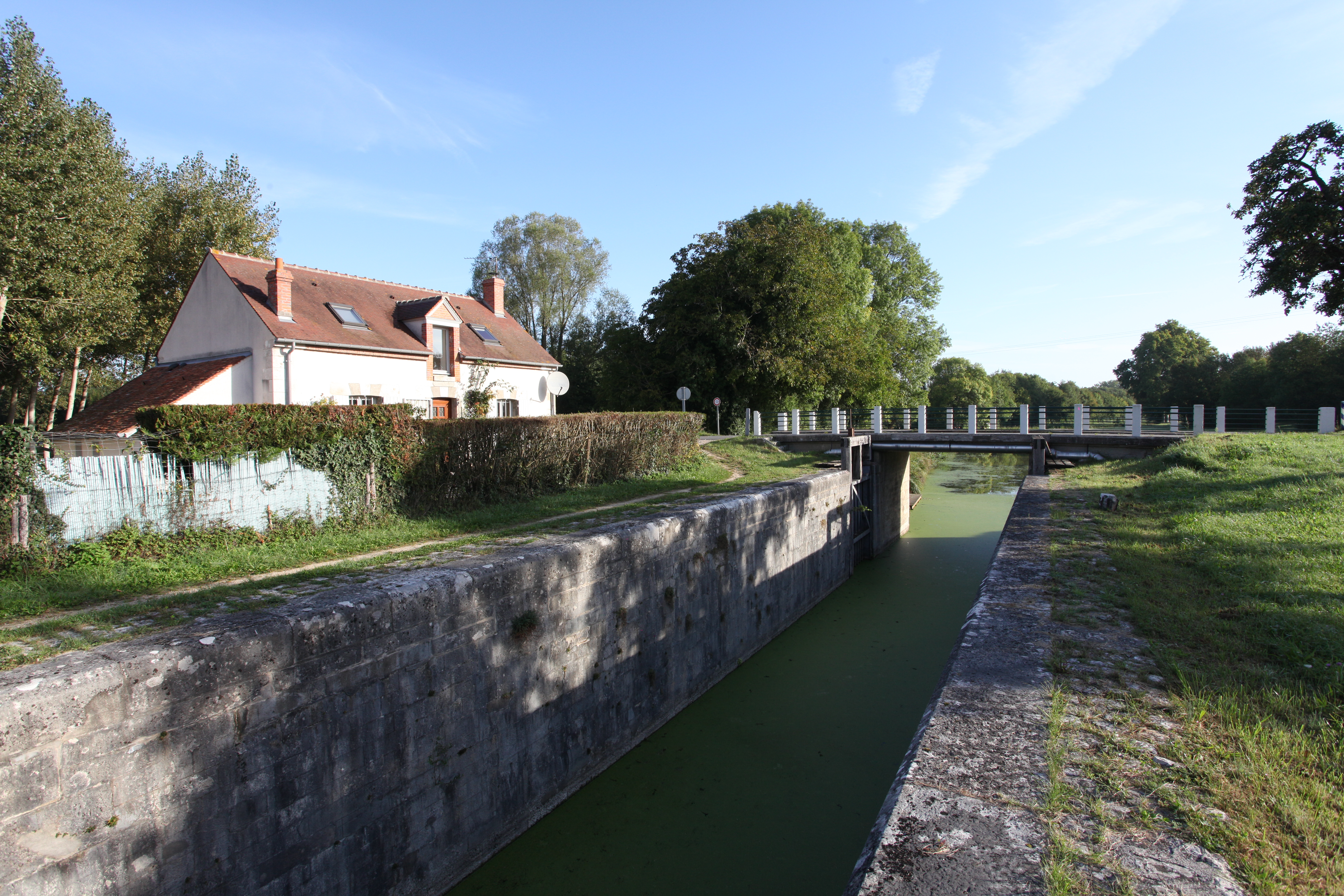 Sluis Choisseau en Chaussée gerenoveerd