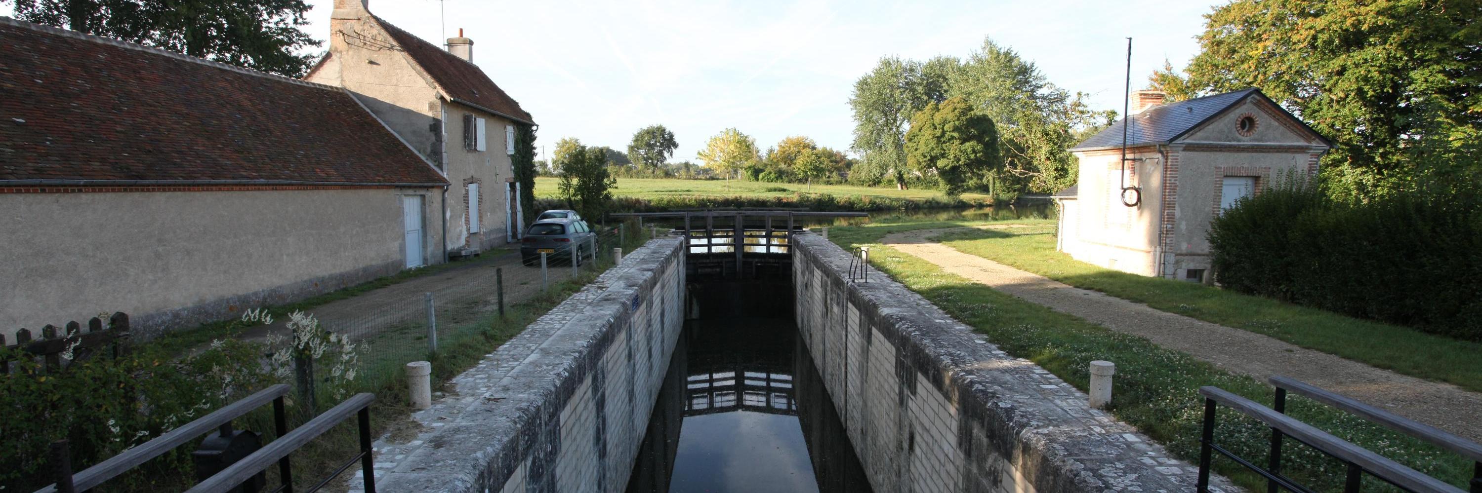 Sluis Bas de Grignon, Canal d'Orleans